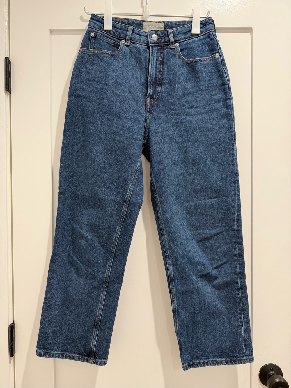 Everlane The Curvy Way-High Jean - Dark Blue size 27 regular - Picture 2 of 4